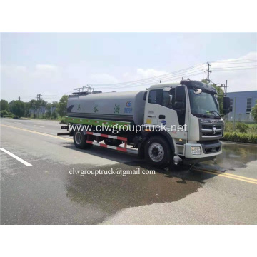 FOTON 4x2 15000 liter water tank truck